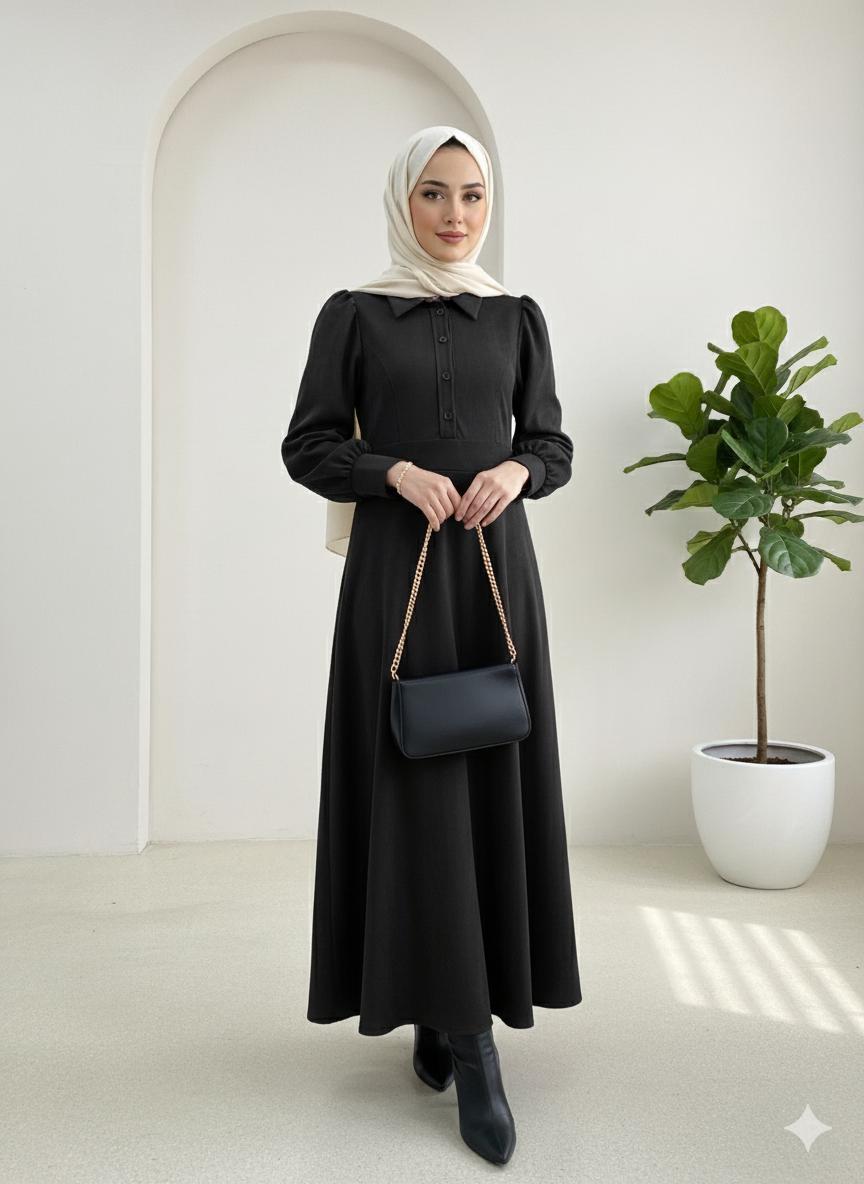 Luminous Suede Dress