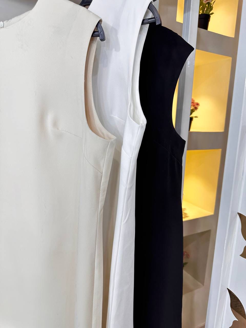 Basic Dress Double Sleeveless