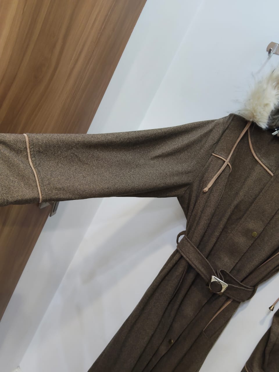 Abaya Heavy  Wool Light Brown 25027
