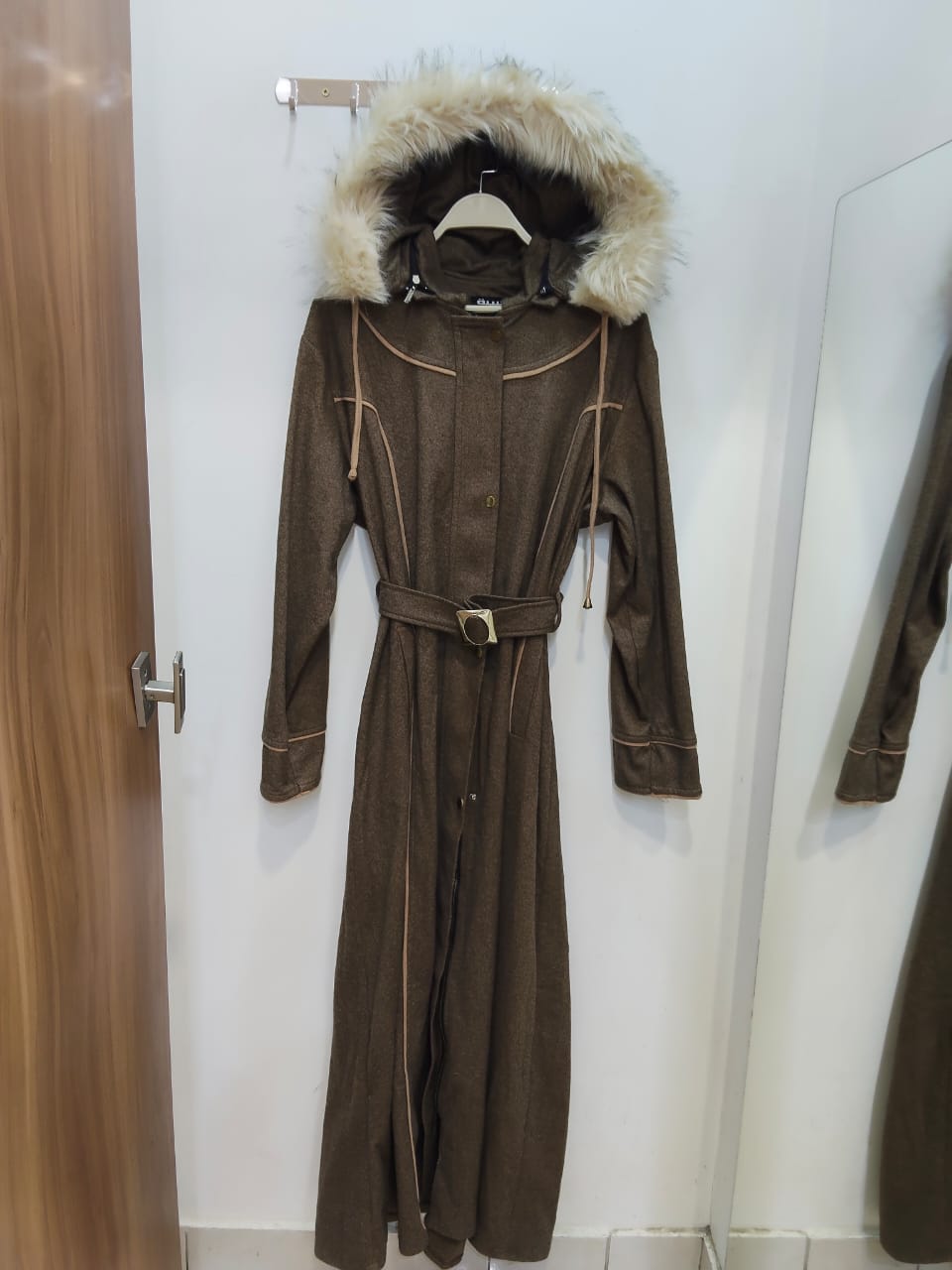 Abaya Heavy  Wool Light Brown 25027
