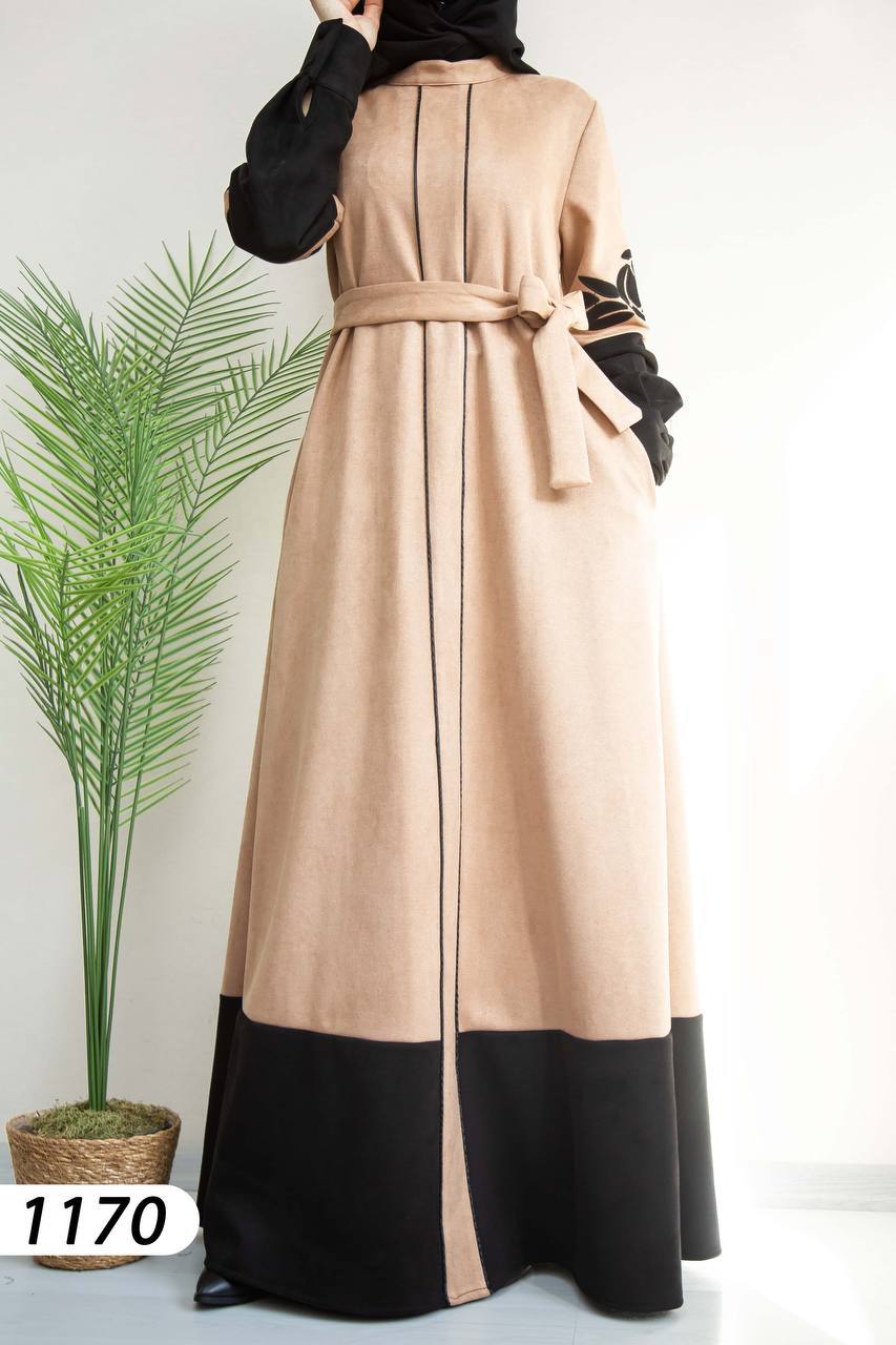 Dress Scuba Suede Gray 20391