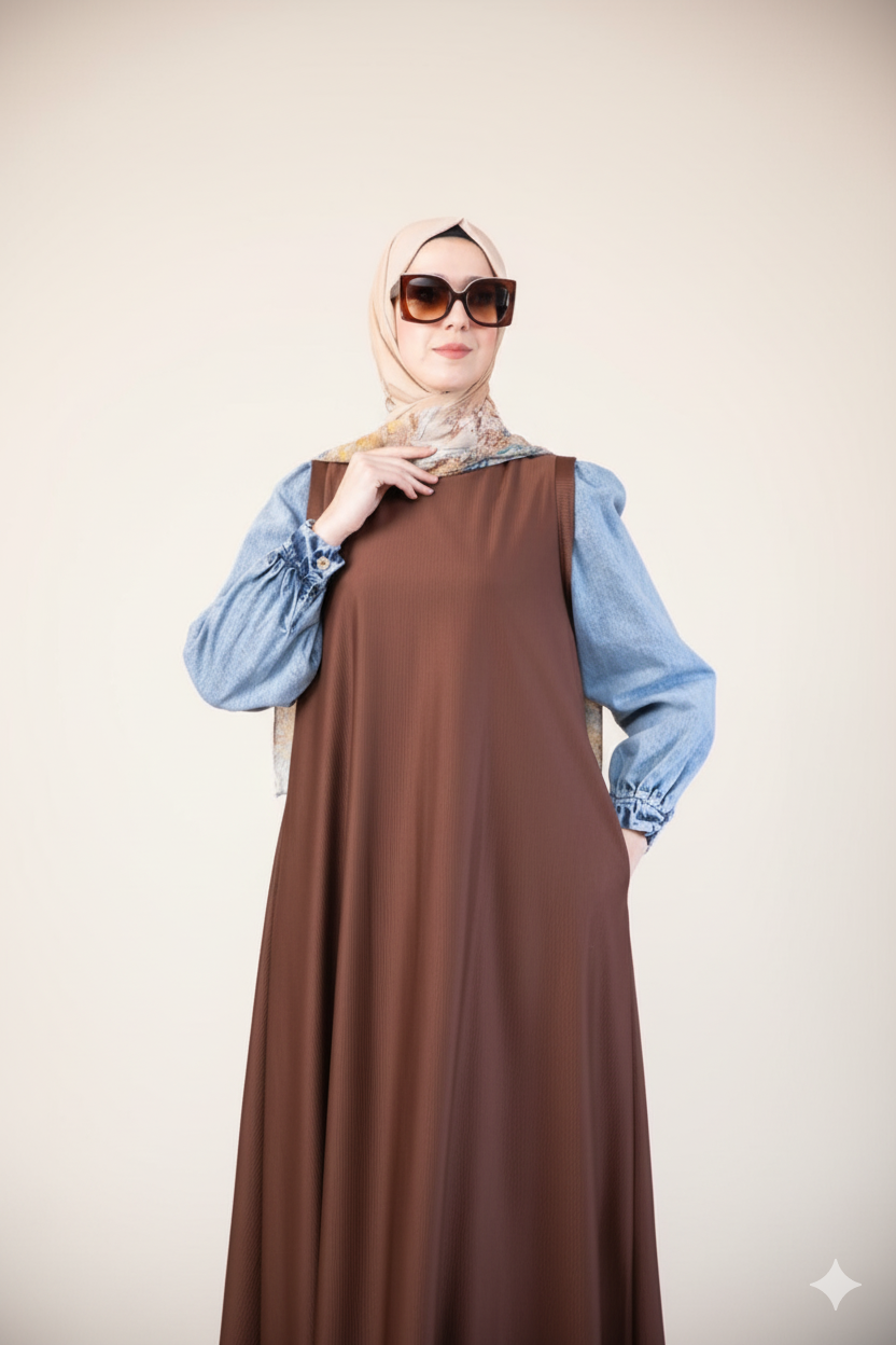 Winter Chester_Jeans Dress