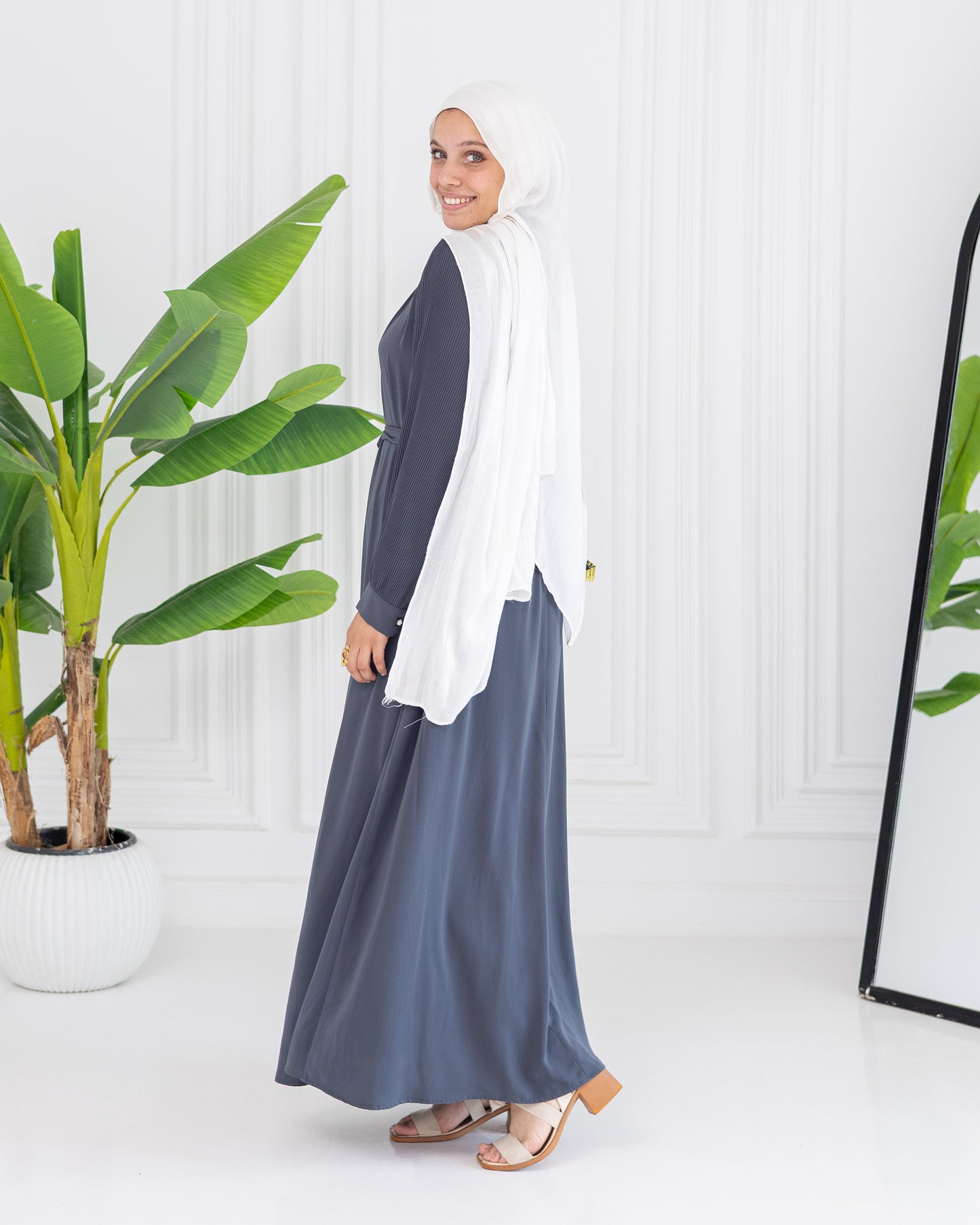 Perla Crepe Dress