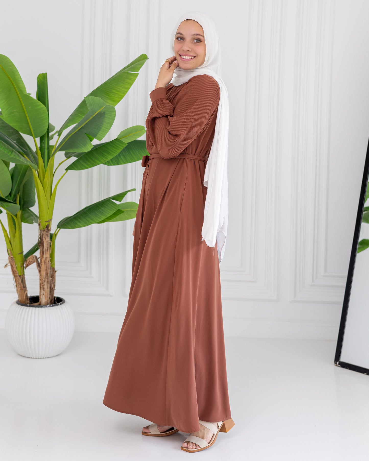 Perla Crepe Dress
