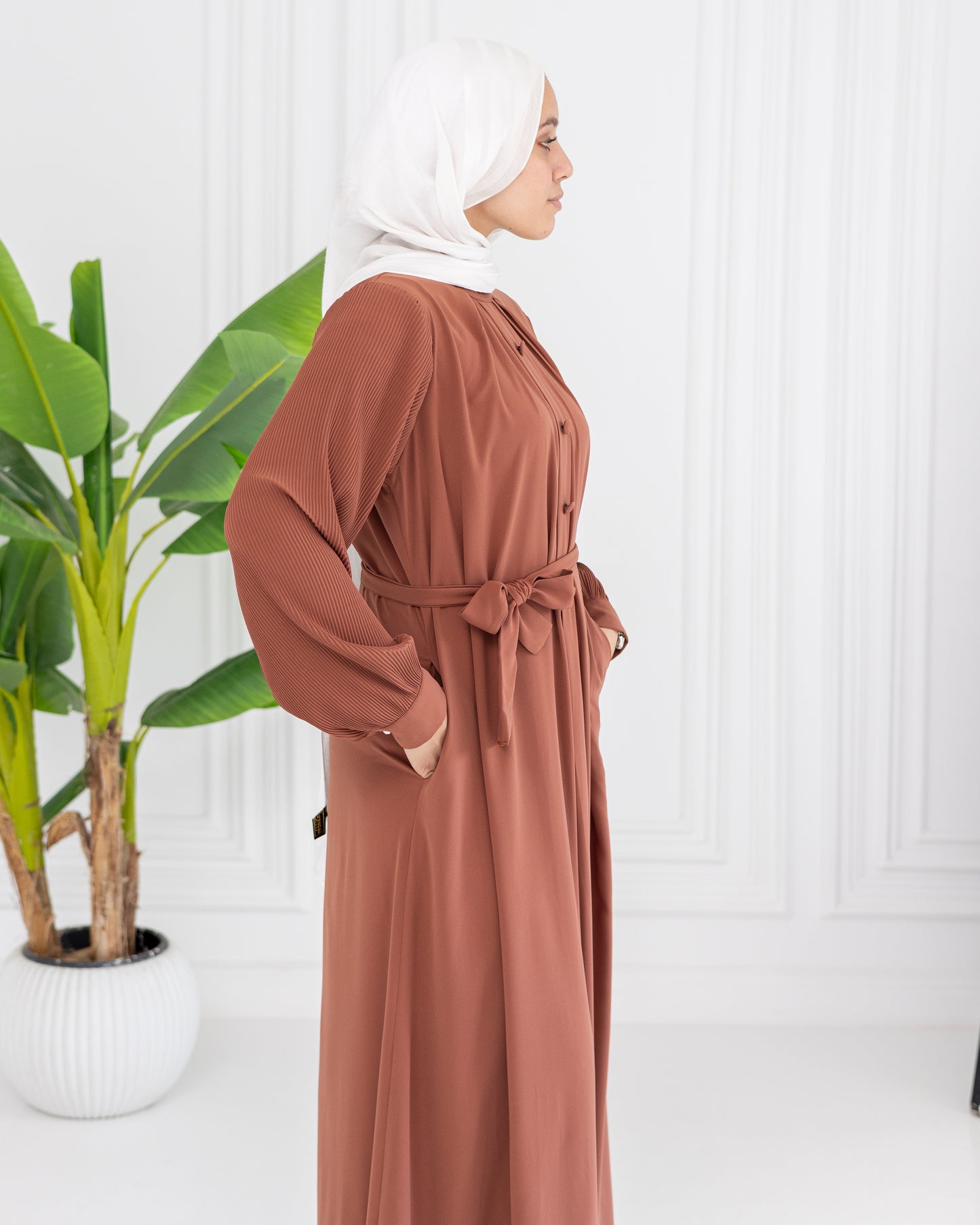 Perla Crepe Dress