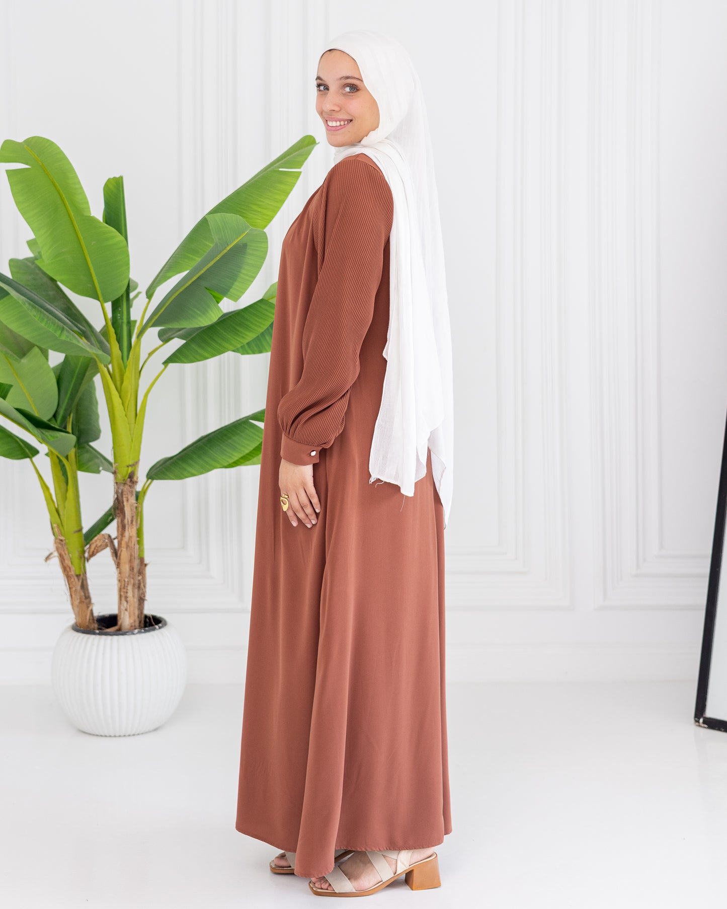 Perla Crepe Dress