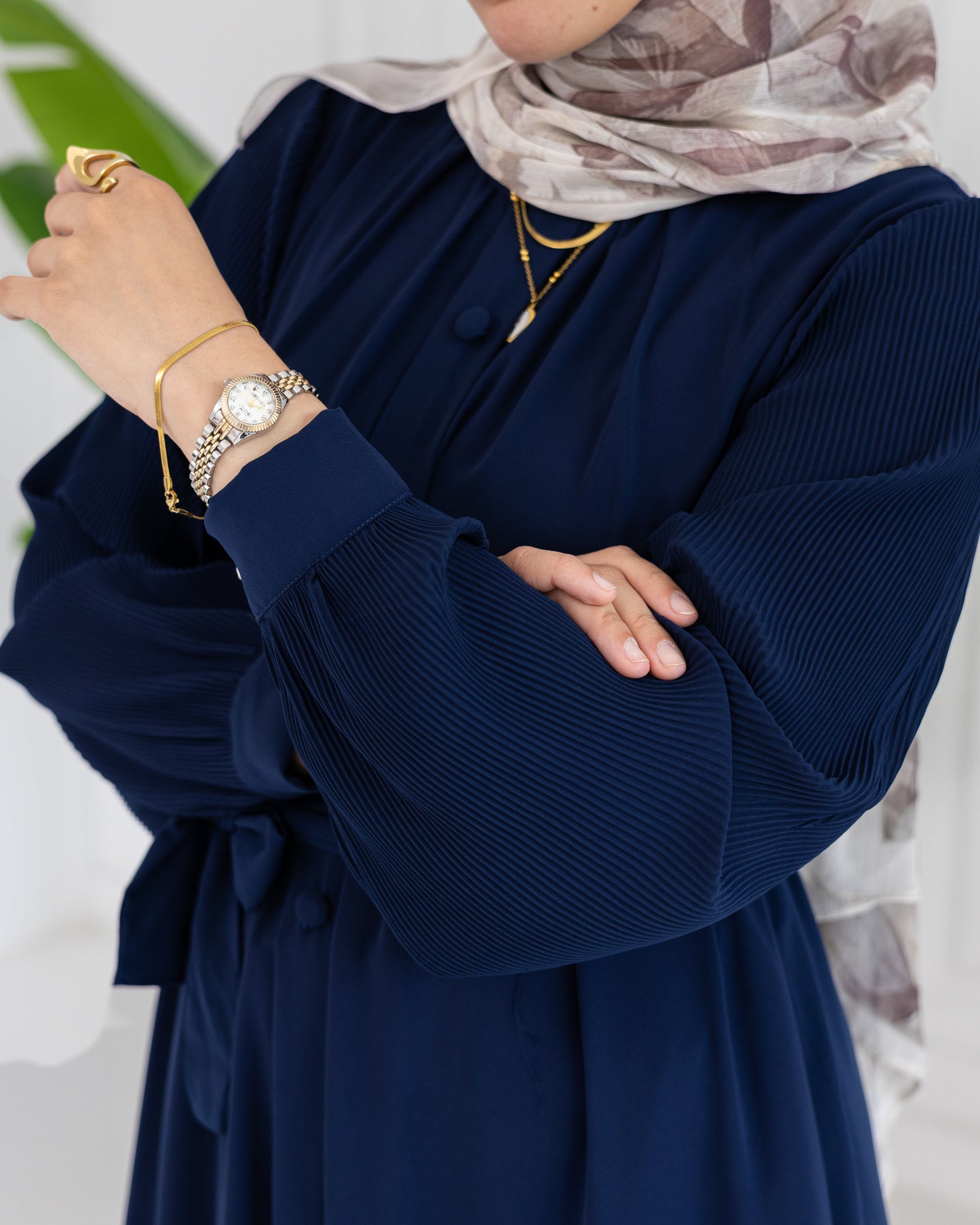 Perla Crepe Dress
