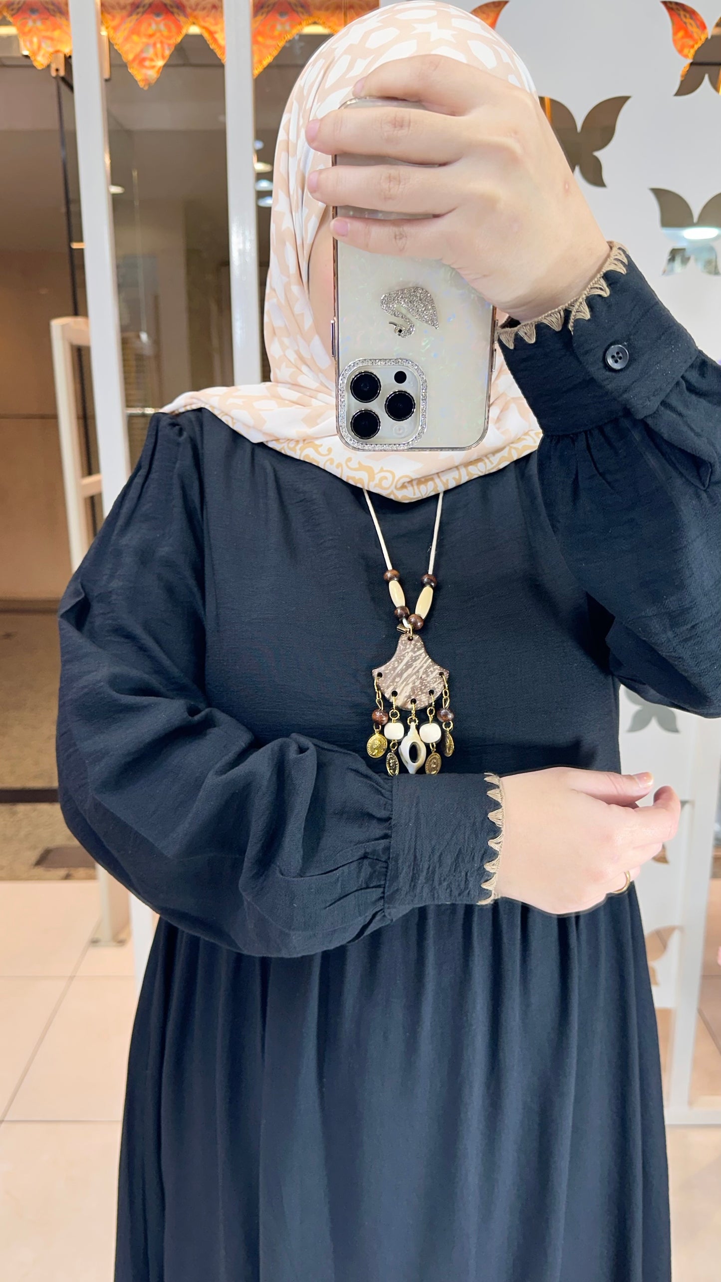 Linen Dress Black