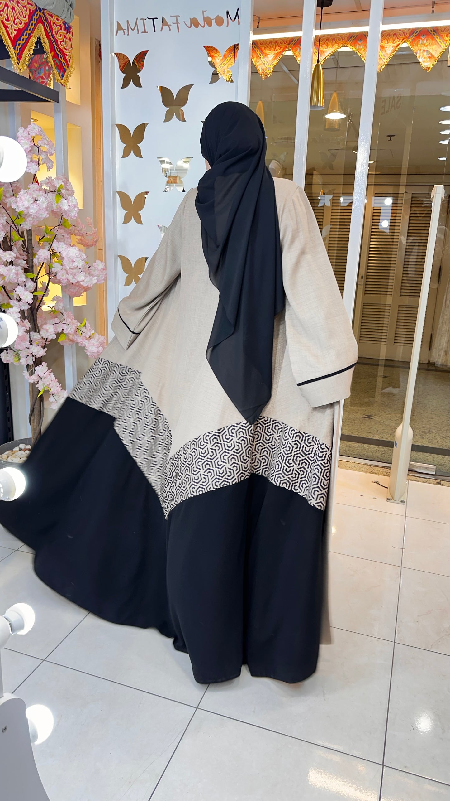 Cardigan Set Crepe Linen