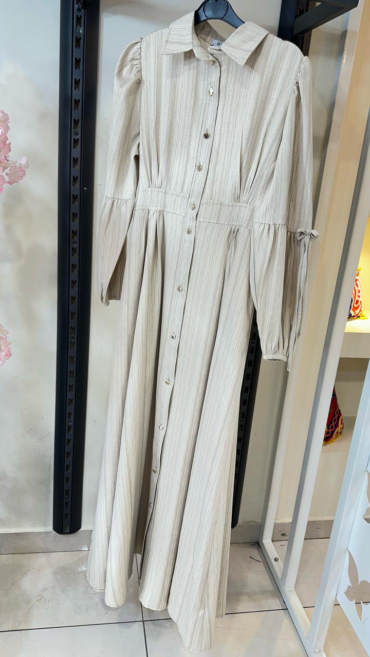 Ivy Rosaline Dress Light beige
