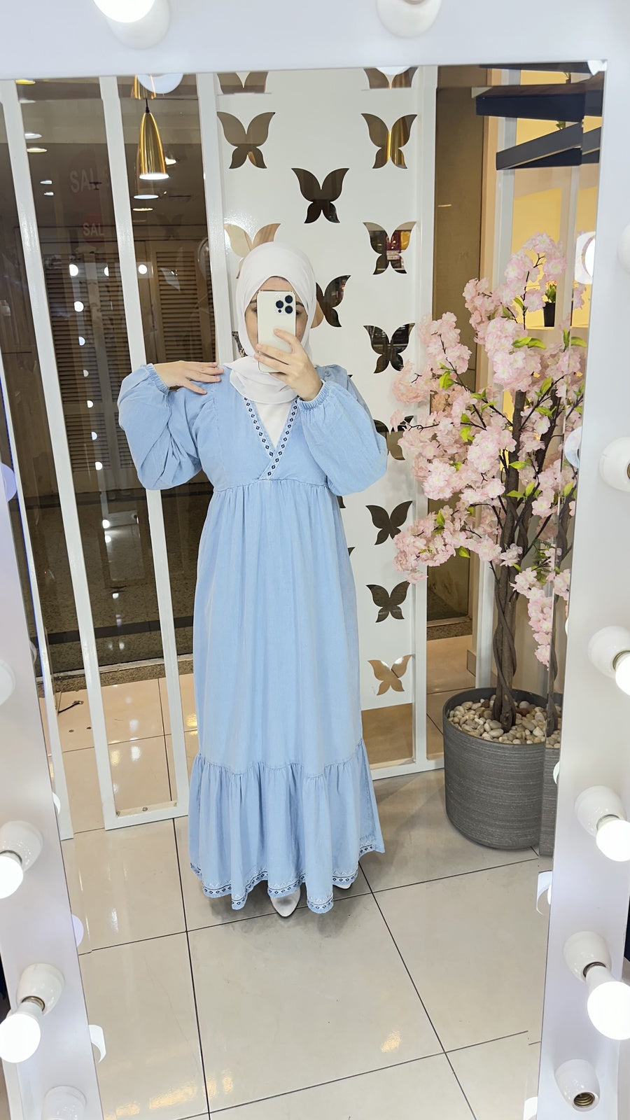 Dress Jeans Embroidere  25373