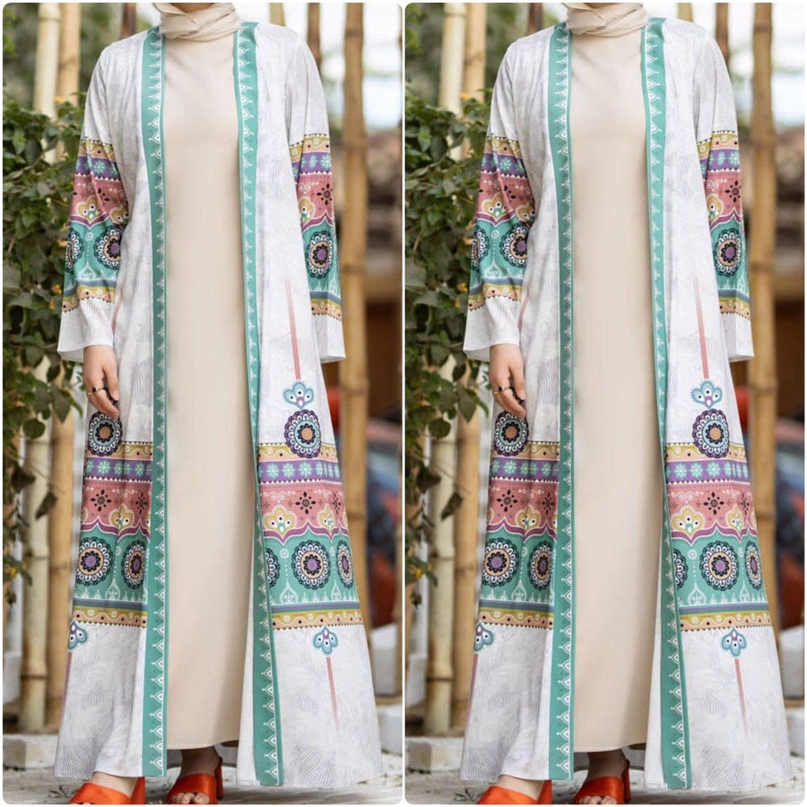 Cardigan Soft Cotton Green 25299