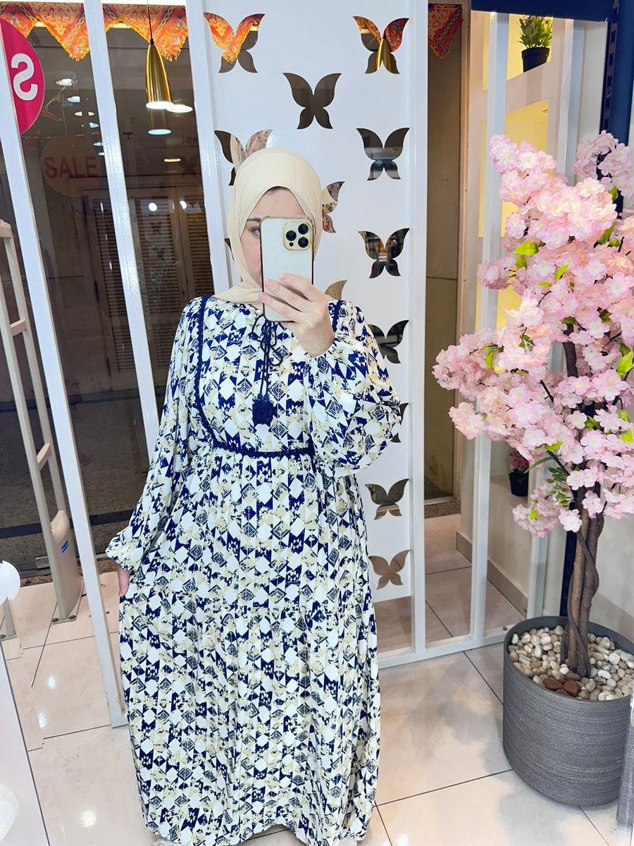 Dress Soft Dark Blue 25133