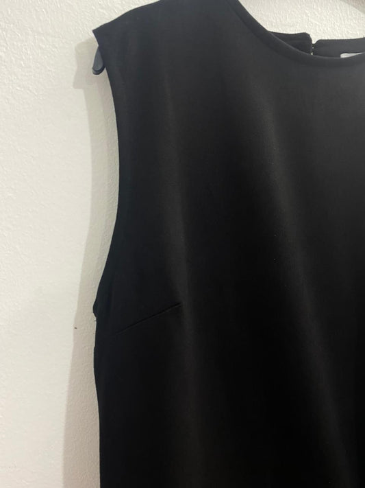 Basic Suede Ribbed Black 25501