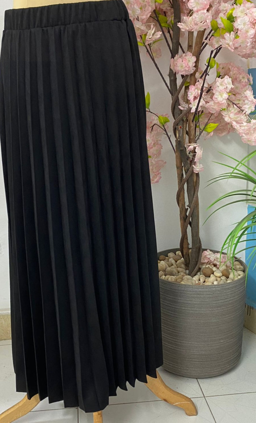 Skirt Plisse Black 25504
