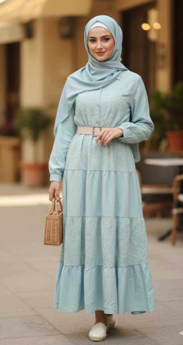 Jood dress -Mint