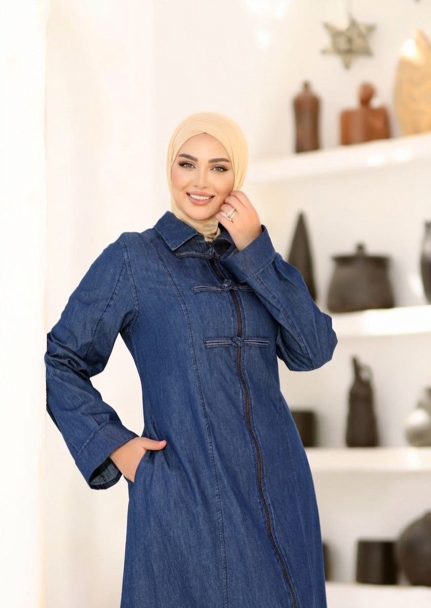 Dark Indigo Jeans Dress