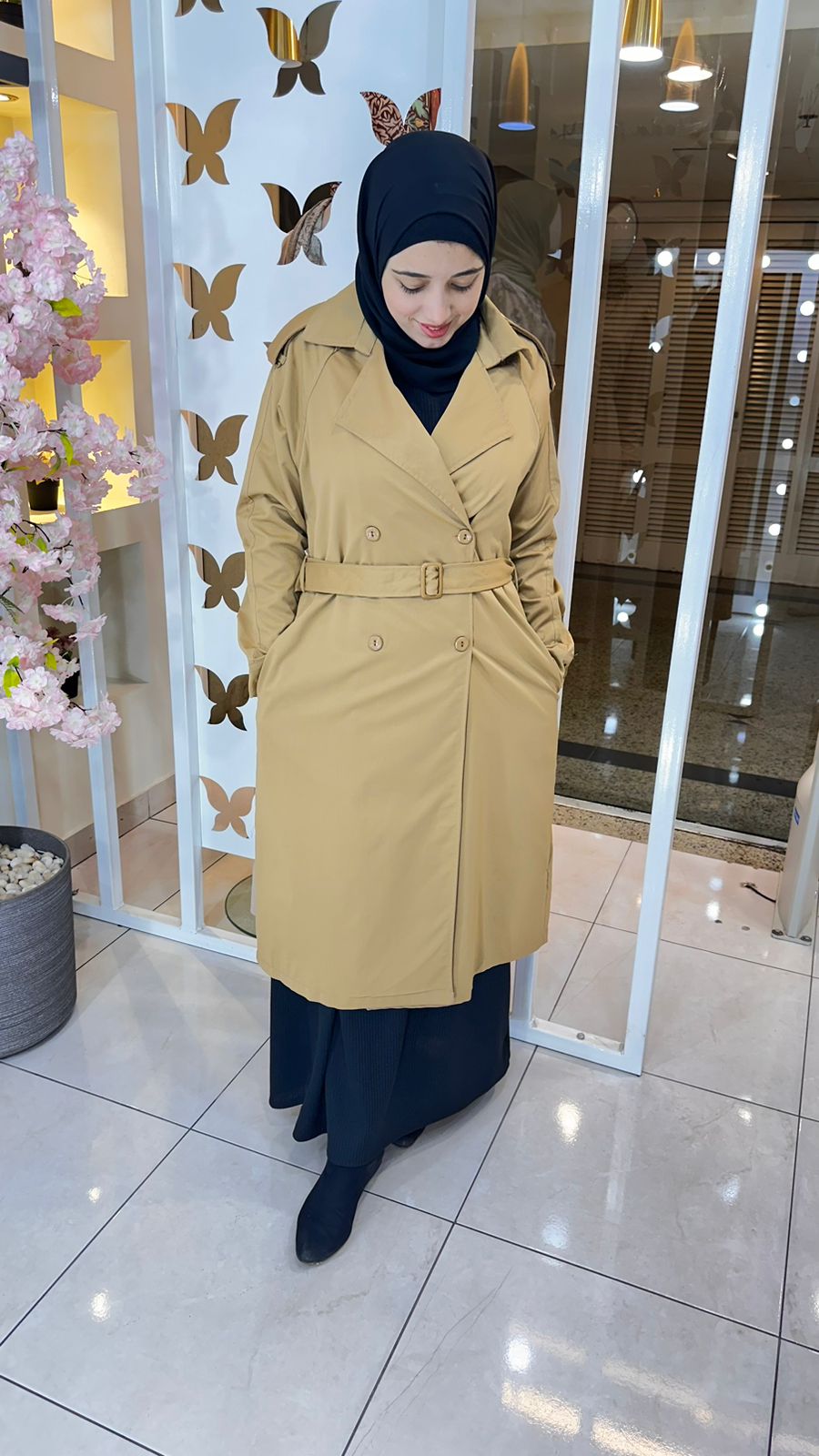Trench Coat Gabardine Havan 71016
