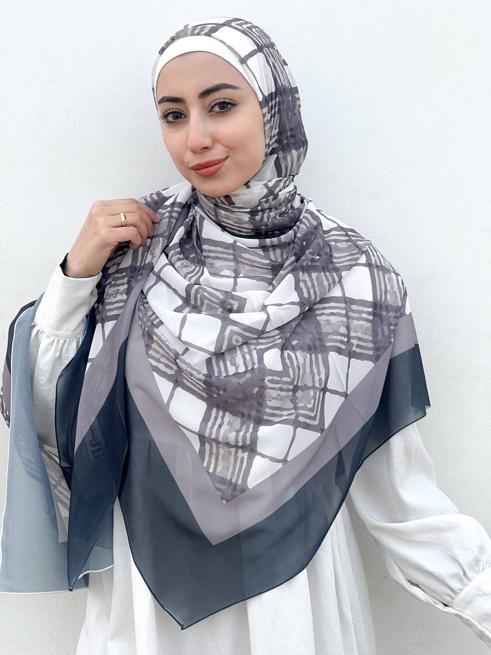 Scarves Crepe Chiffon 200002