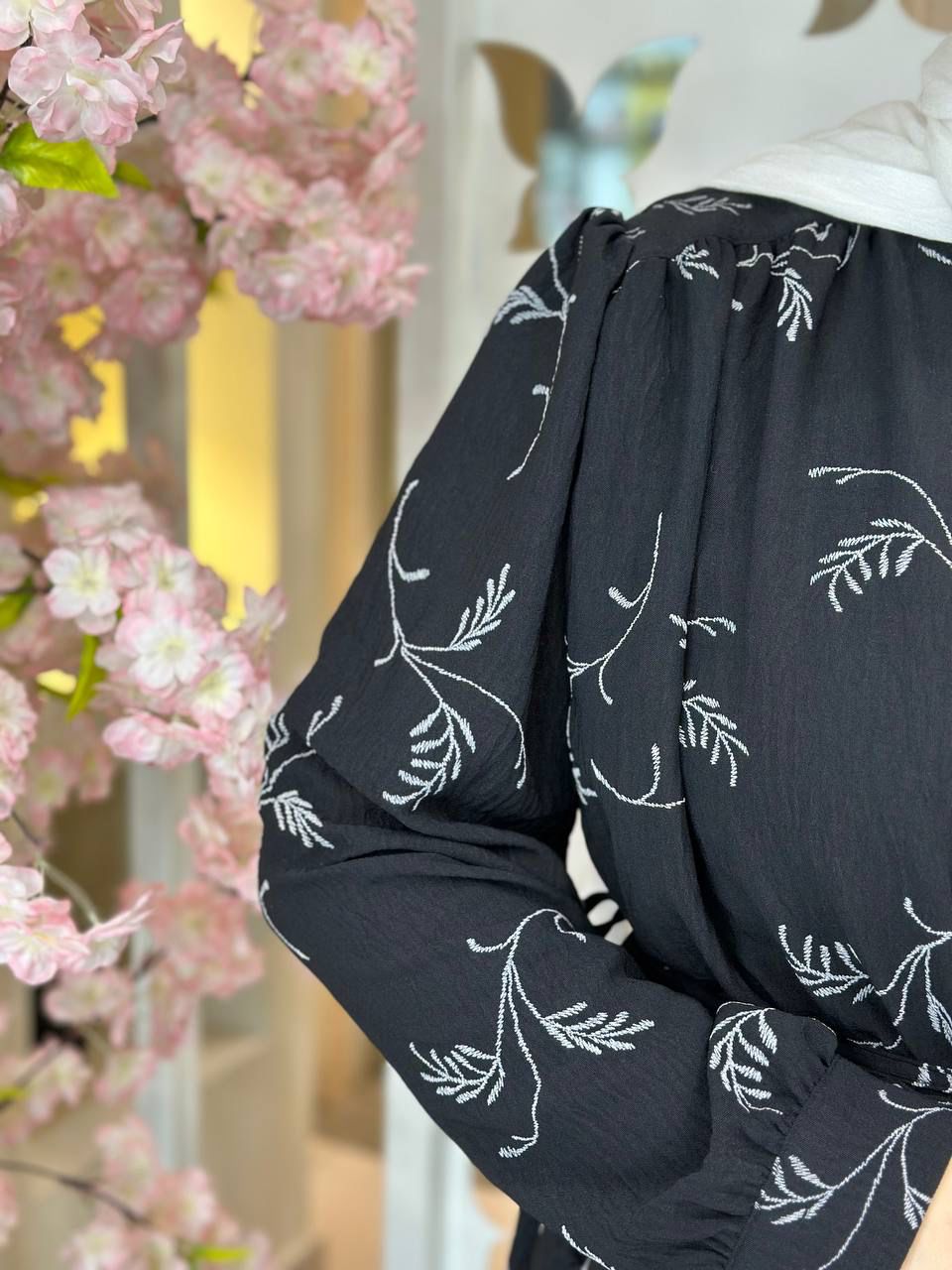 Liora Linen Dress Printed