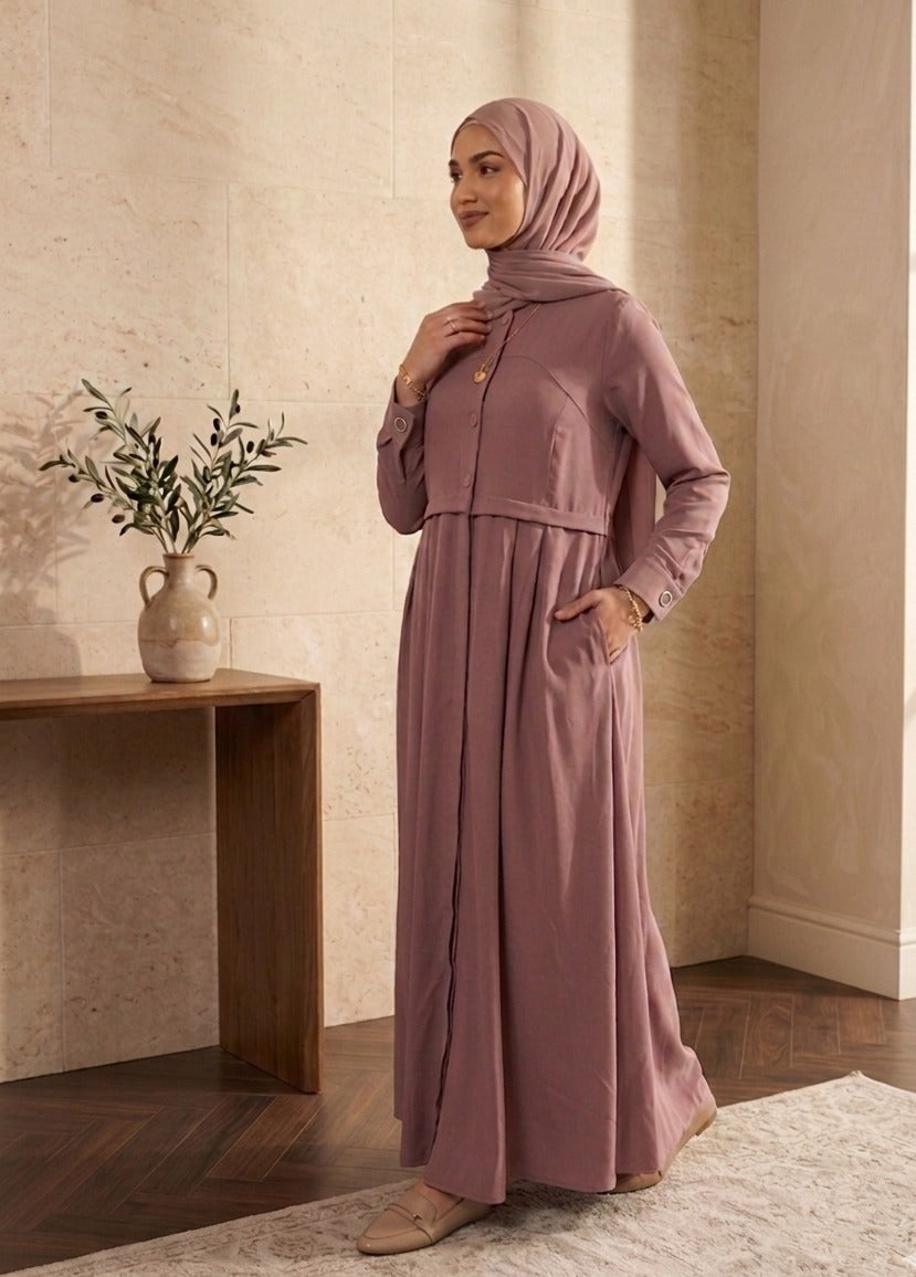 Malika Dress - Cashmere