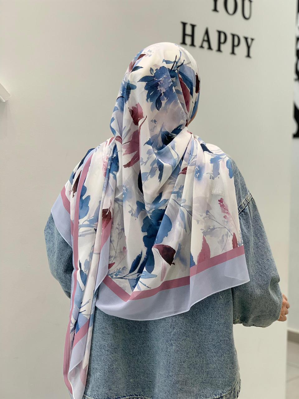 Scarves Crepe Chiffon 200001