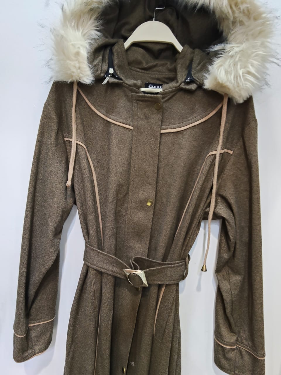 Abaya Heavy  Wool Light Brown 25027