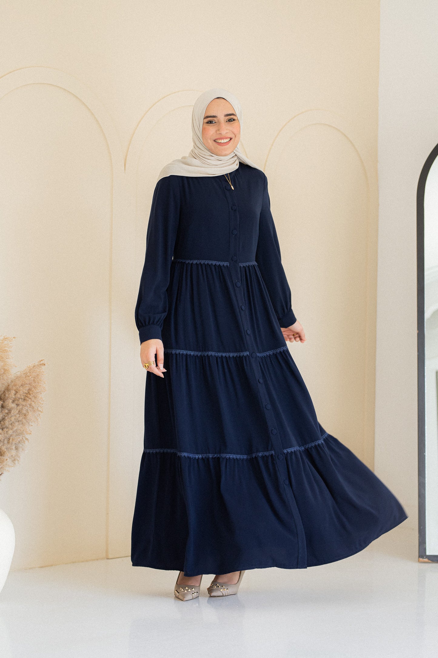 Pearla Crepe Dress