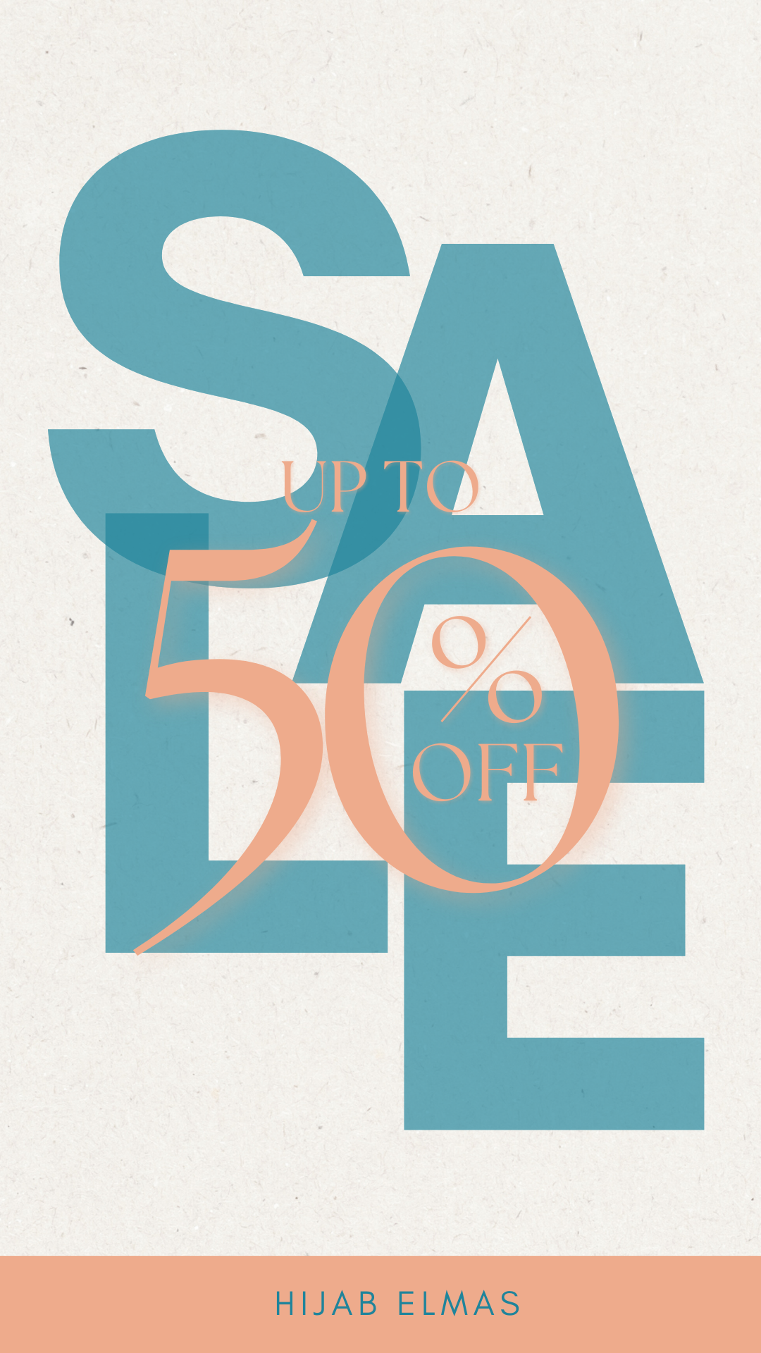 Sale 50% OFF