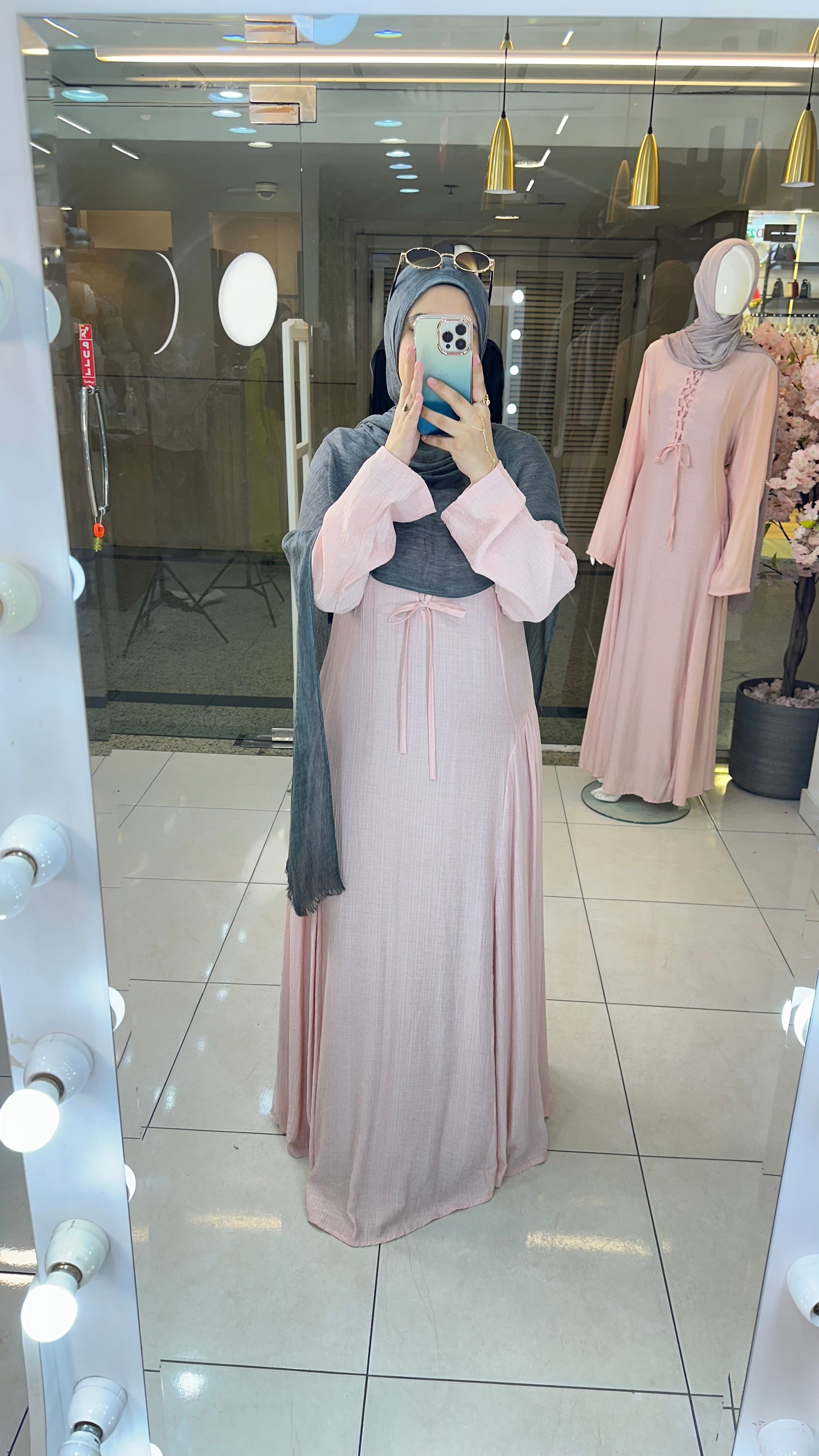 Retal Dress -Pink