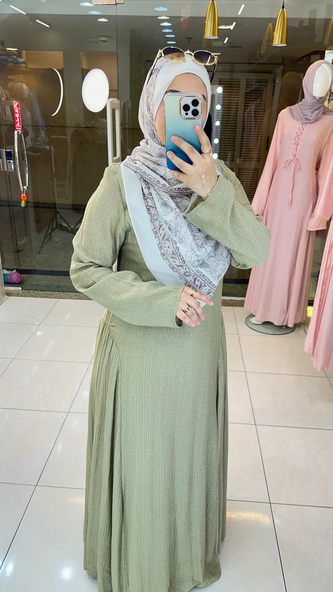 Retal Dress -Mint