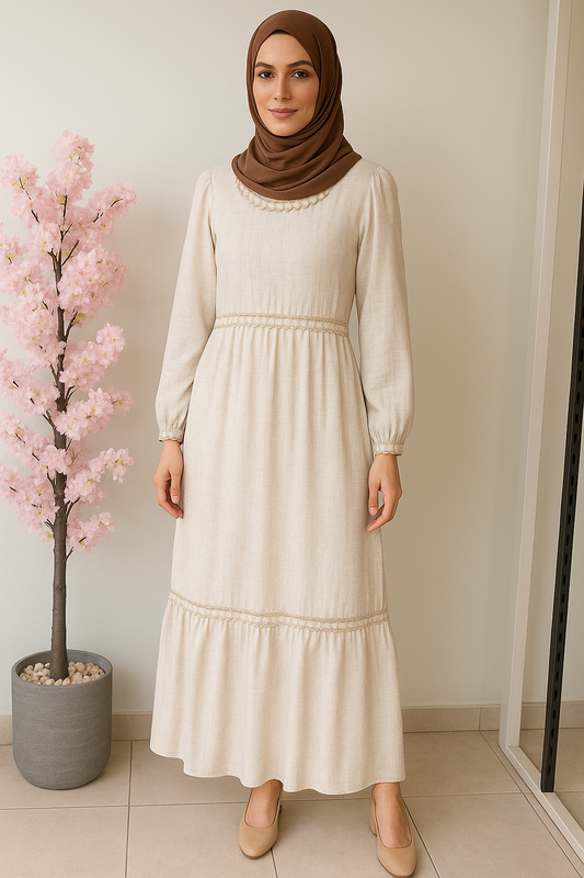 Selene korecha Guipure Dress