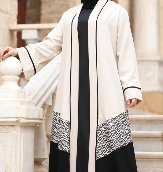 Cardigan Set Crepe Linen