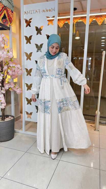Cardigan korecha Printed Light Beige