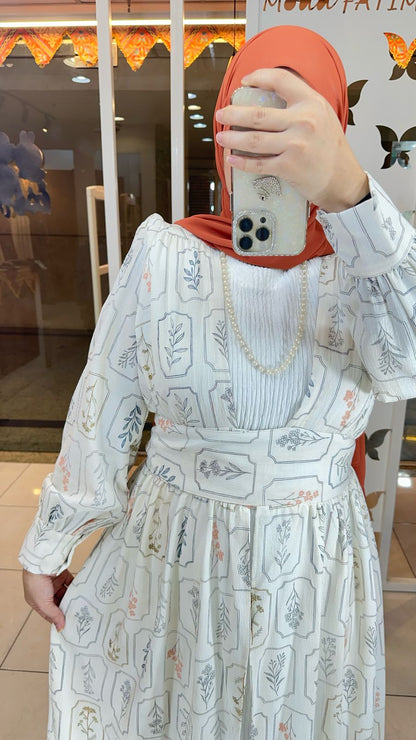 Cardigan korecha Printed Orange Belt