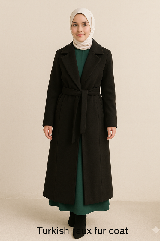 Turkish faux fur coat