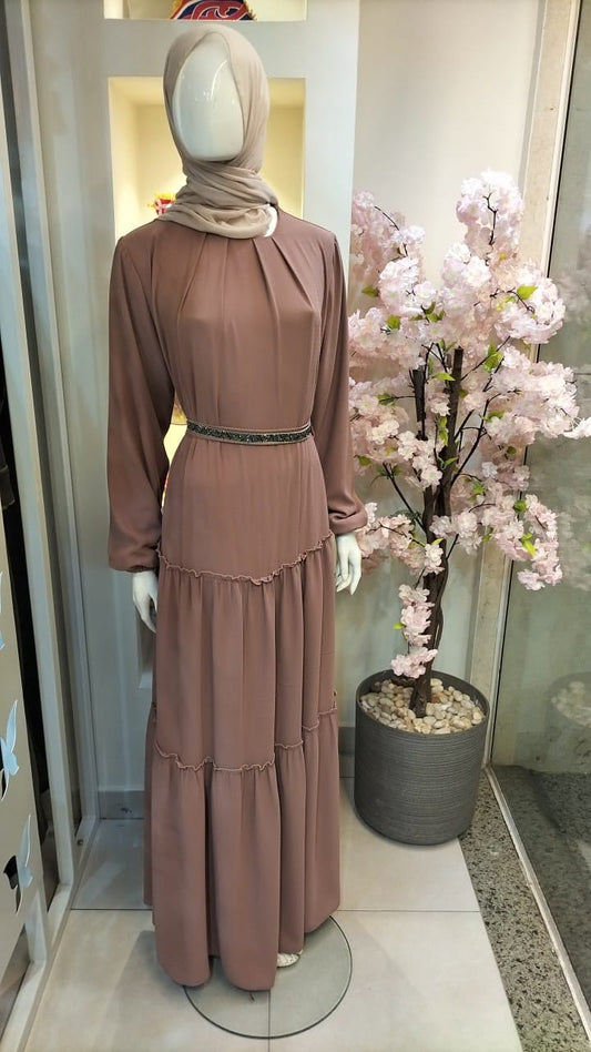 Dress Chiffon Cashmere 25122