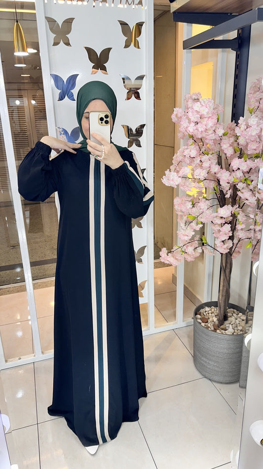 Abaya Crepe Black 25359