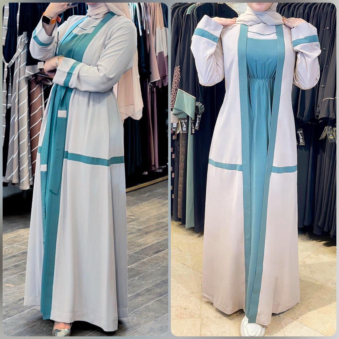 Emerald Set Crepe Linen Beige*Genzary