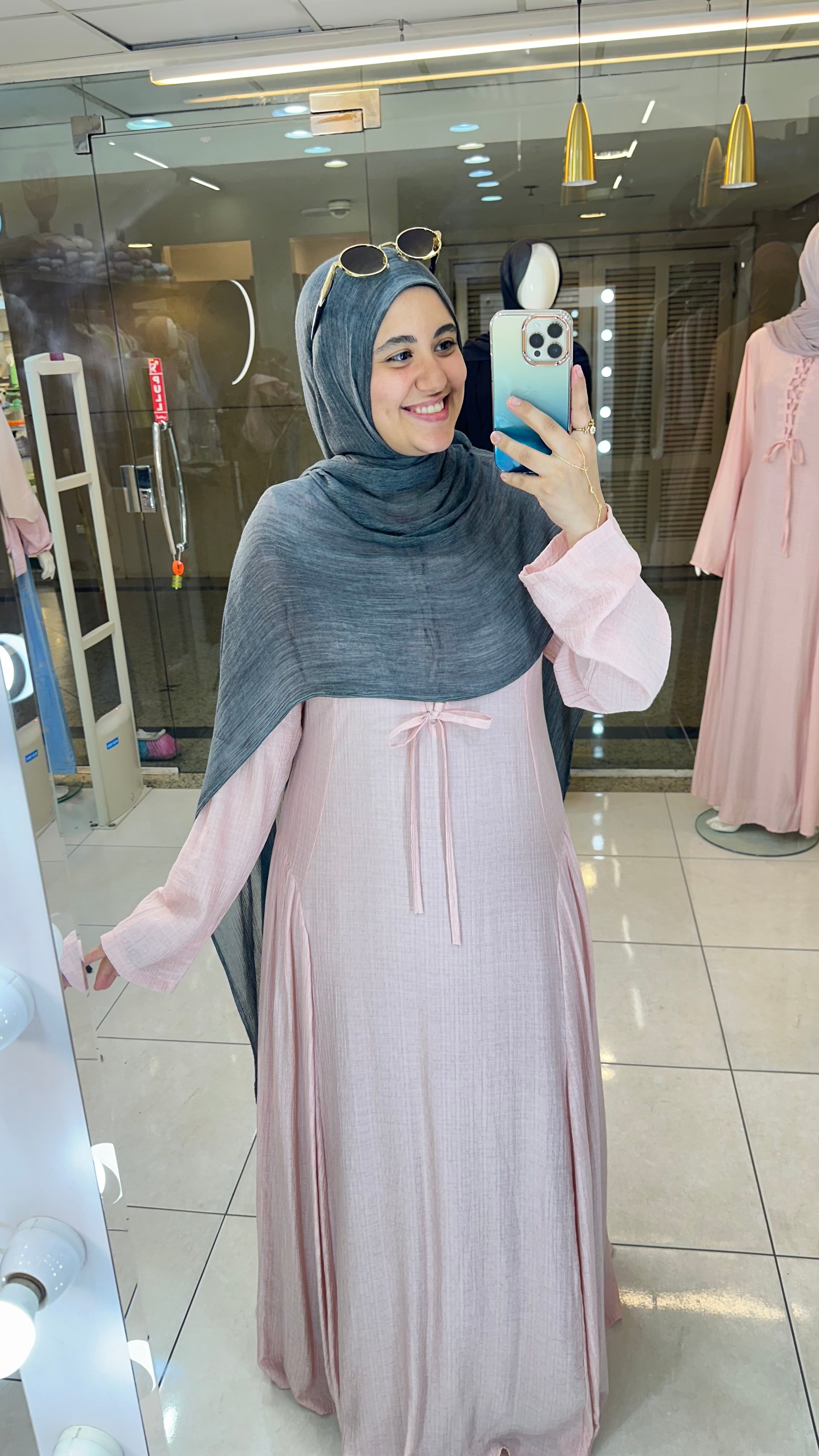 Retal Dress -Pink