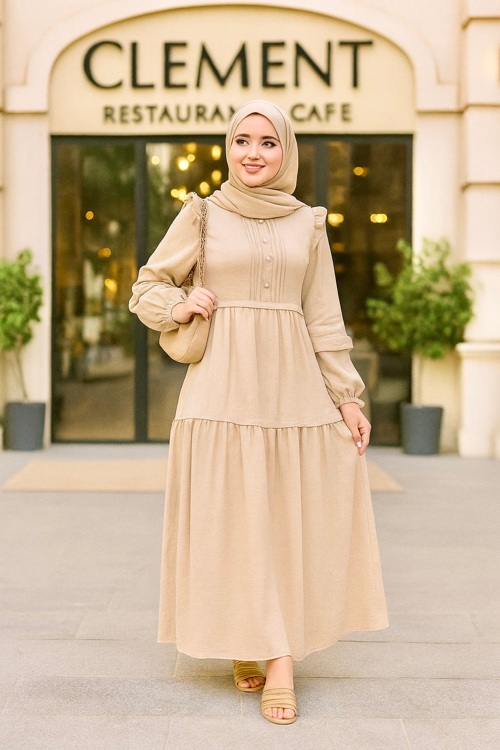 Joory Iinen Dress