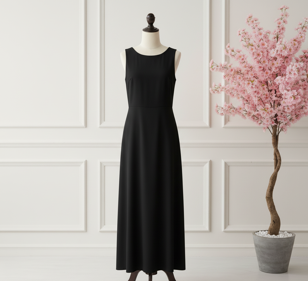 Basic Dress Double Sleeveless