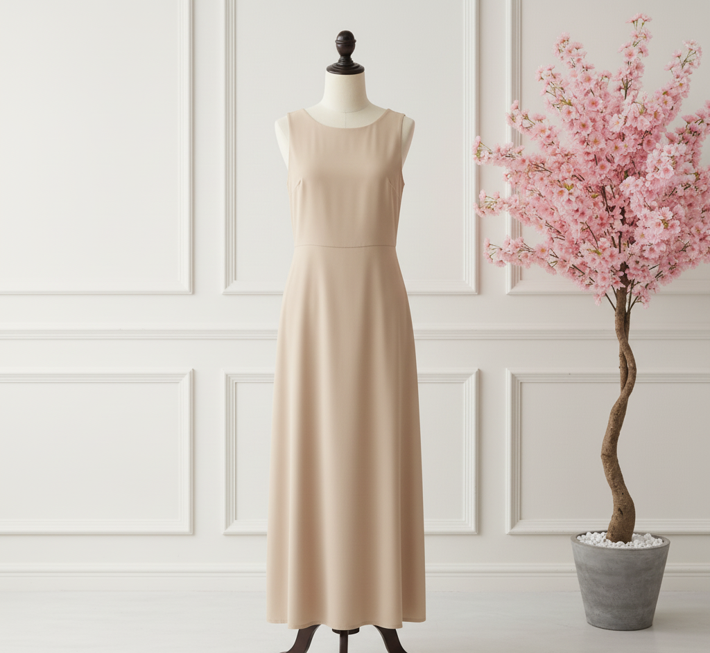 Basic Dress Double Sleeveless