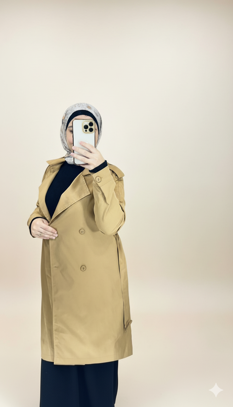 Trench Coat Gabardine