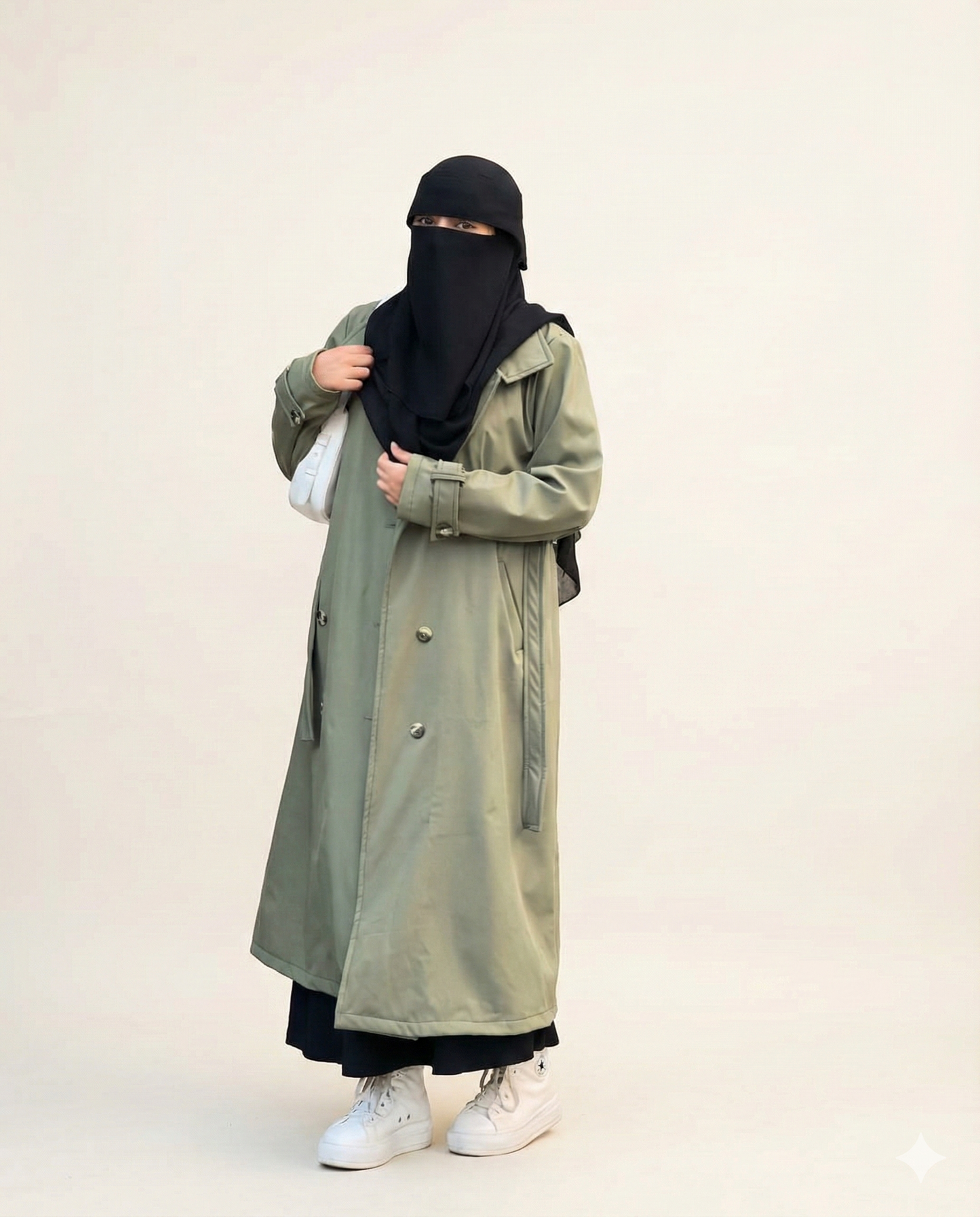 Cozy Waterproof Coat - Olive