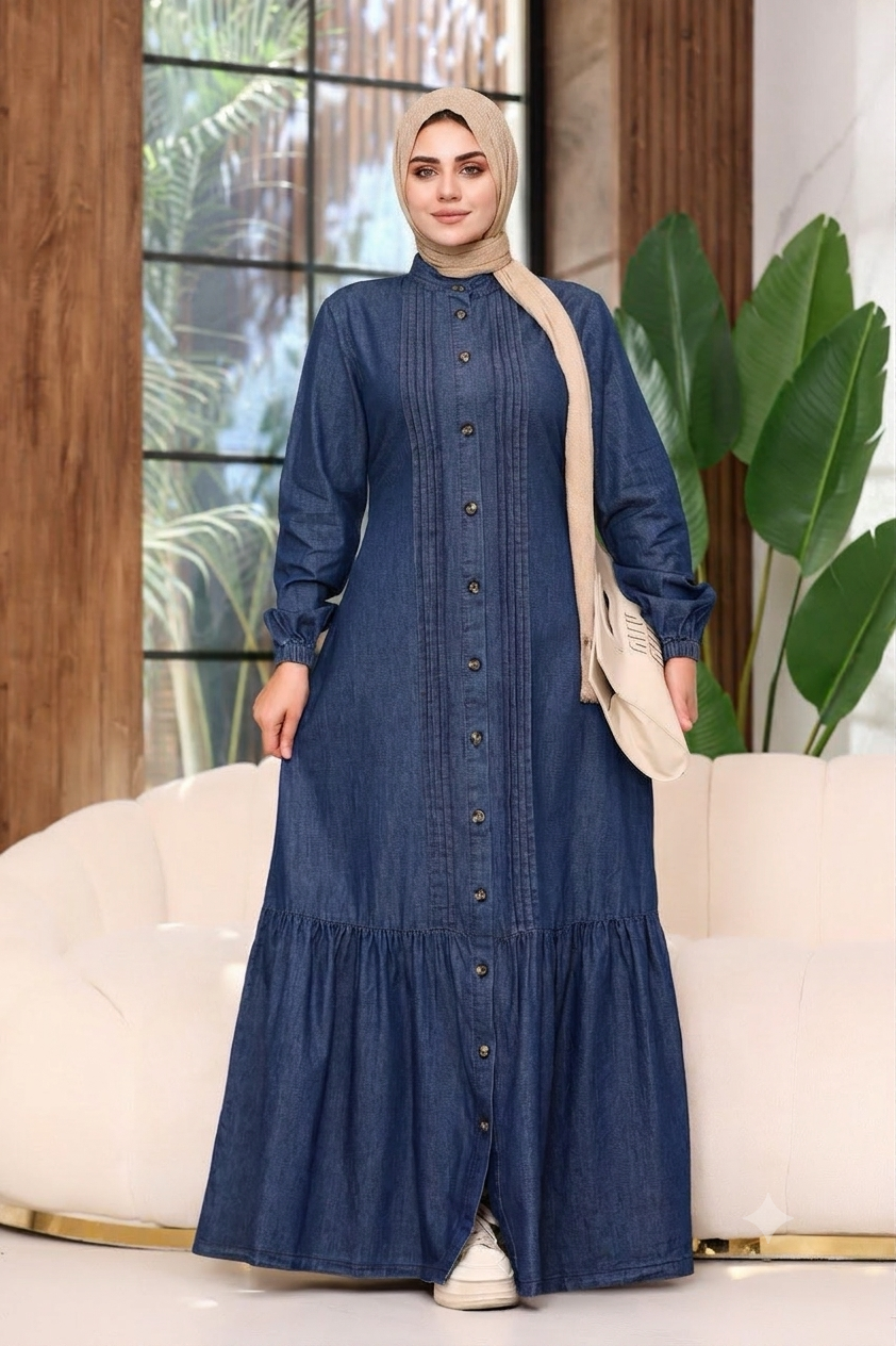 Hamsa Denim Dress