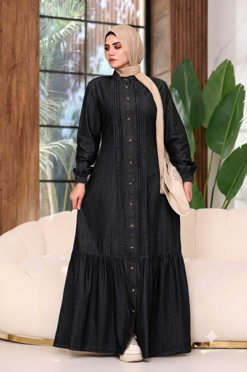 Hamsa Denim Dress