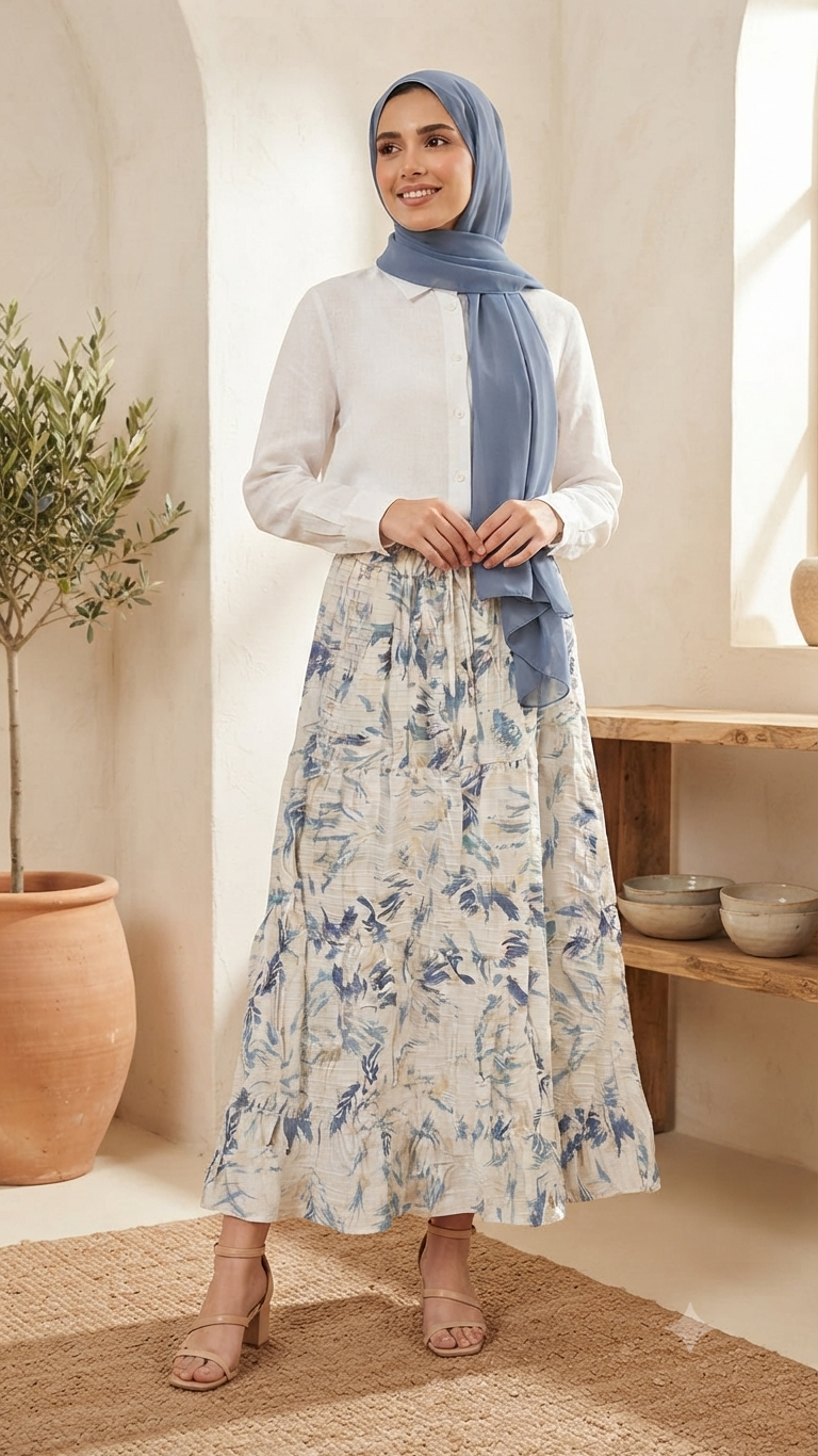 Romance Crinkle Skirt