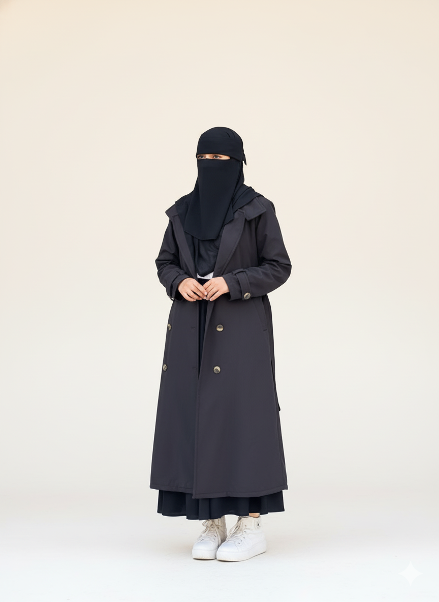 Cozy Waterproof Coat - Black