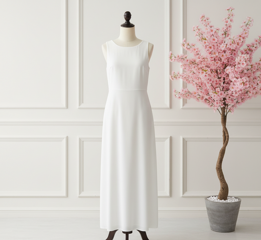 Basic Dress Double Sleeveless